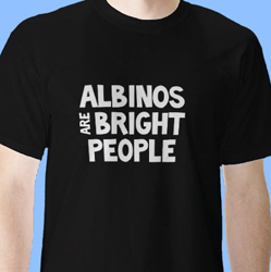 Albinos Are Bright People