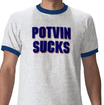 Potvin Sucks tee shirt