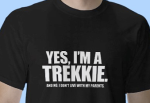 Star Trek fan shirt